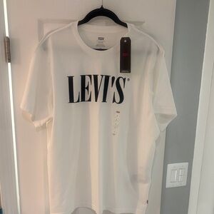Levi's Classic White Tee with Black Logo